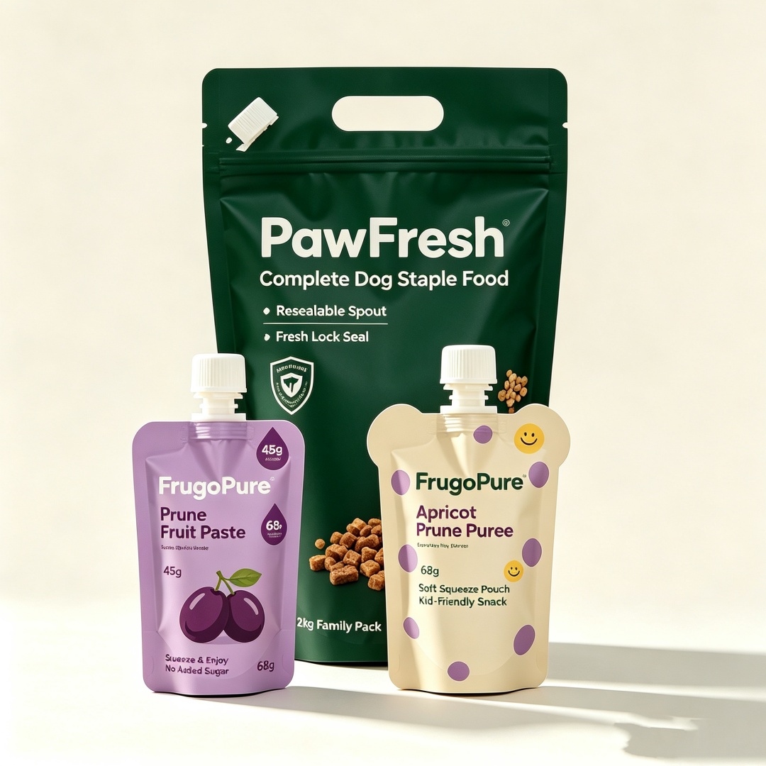 FlexiPouchPack: Crafting Bespoke Spout Pouches That Elevate Your Food Brand Journey